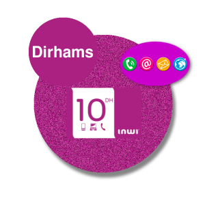 Recharge  Inwi  Dirhams 10DH
