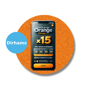 Recharge Dirham Orange